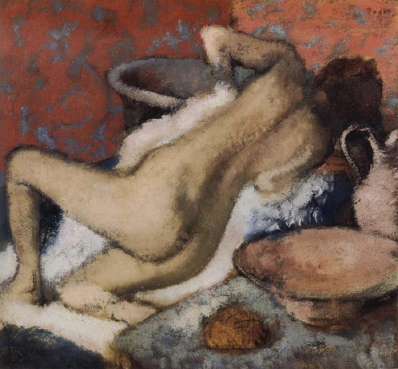 Edgar Degas Apres Le Bain